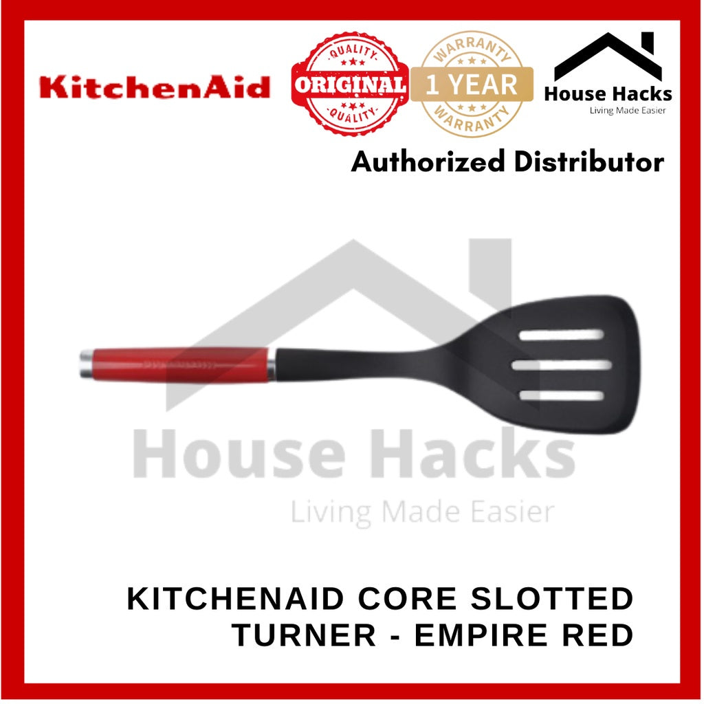 KitchenAid Core Slotted Turner - Empire Red