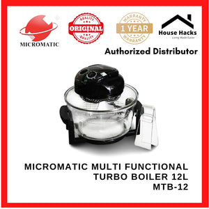 Micromatic MTB-12 Multi Functional Turbo Boiler 12L