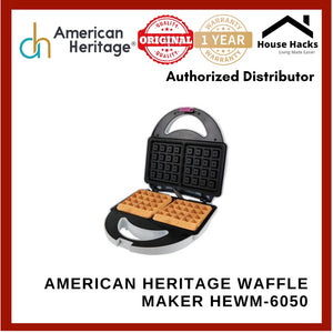 American Heritage Waffle Maker HEWM-6050