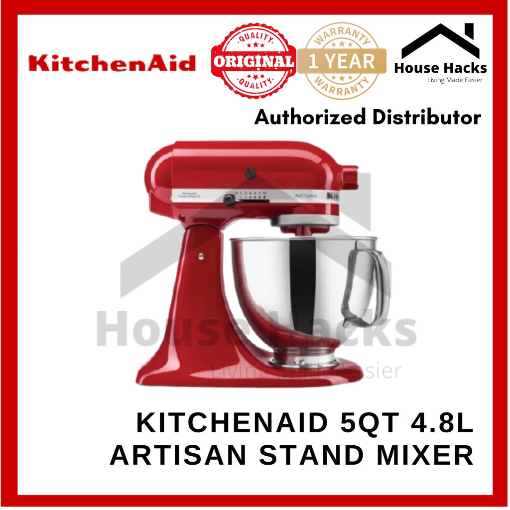KitchenAid 5QT (4.8L) Artisan Stand Mixer 220 V for baking