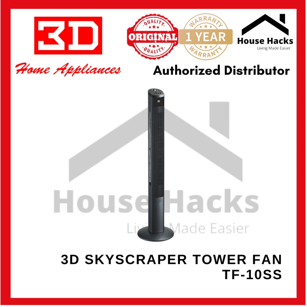 3D Skyscraper Tower Fan TF-10SS