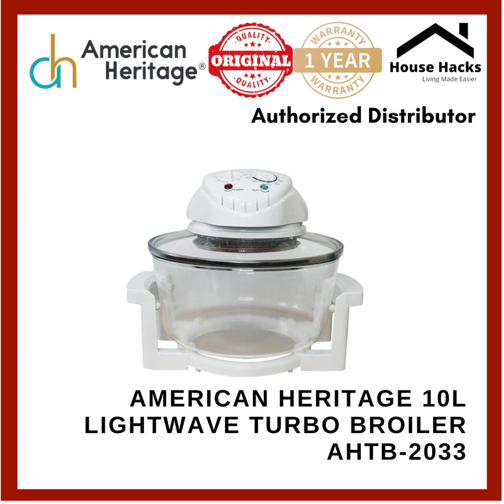 American Heritage 10L Lightwave Turbo Broiler AHTB-2033