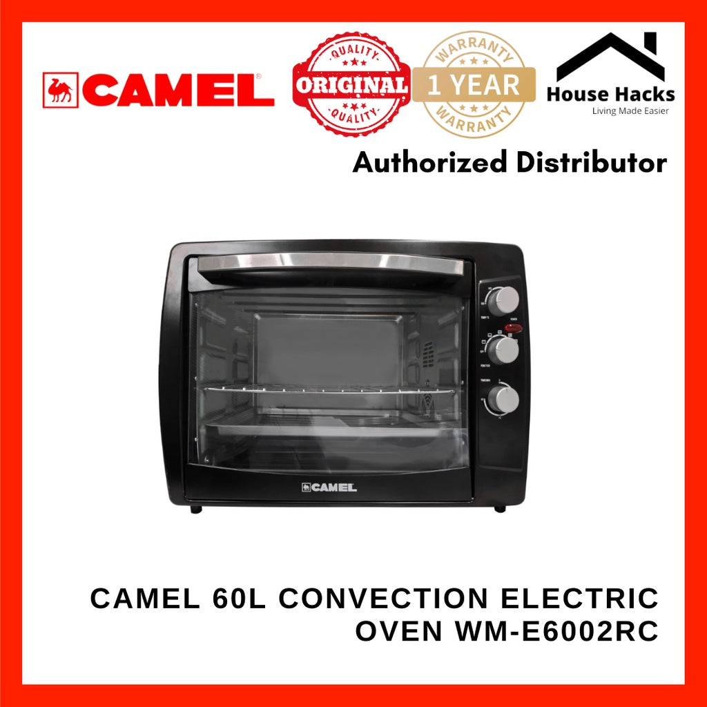 Camel WM-E6002RC Electric Oven with Convection 60 L (Black)