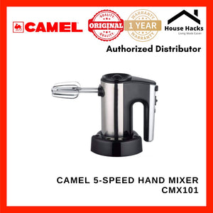 Camel CMX-101 5-Speed Stainless Steel Hand Mixer With Turbo Function