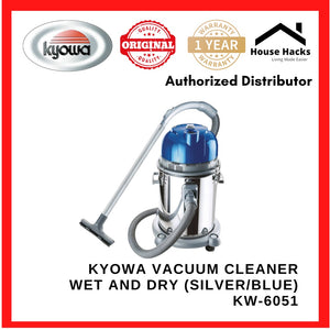 Kyowa Vacuum Cleaner Wet And Dry (Silver/Blue) KW-6051