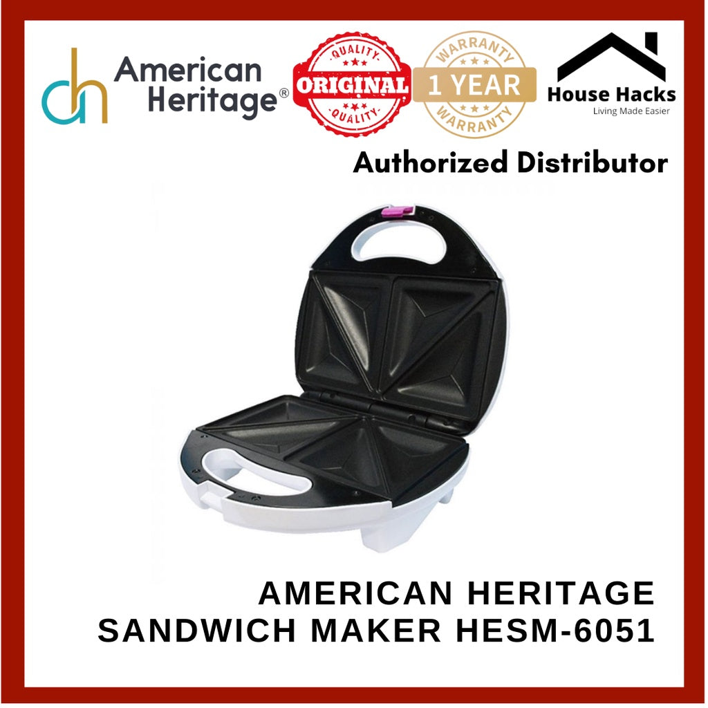 American Heritage Sandwich Maker HESM-6051