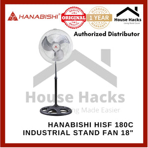 Hanabishi HISF 180C Industrial Stand Fan 18"