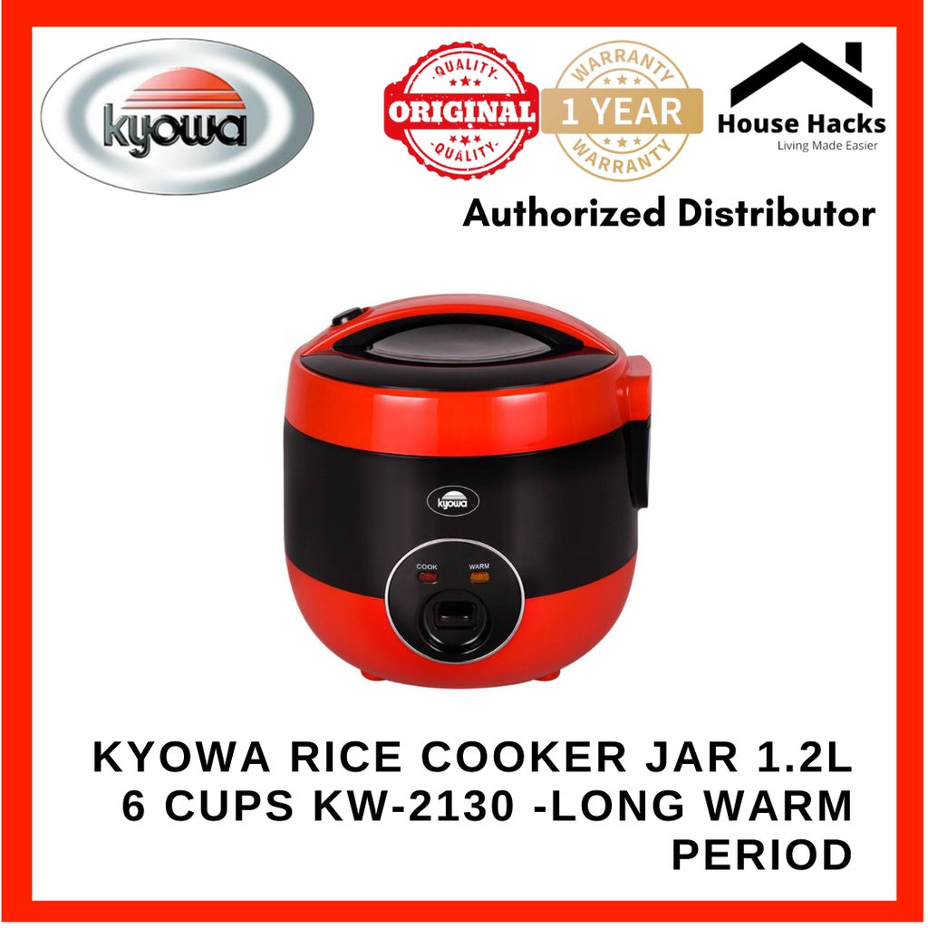 Kyowa Rice Cooker Jar 1.2L 6 cups KW-2130 -Long Warm Period