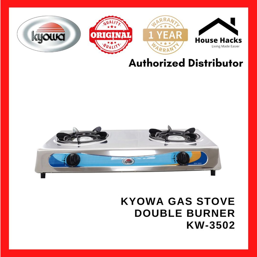 Kyowa Gas Stove Double Burner KW-3502