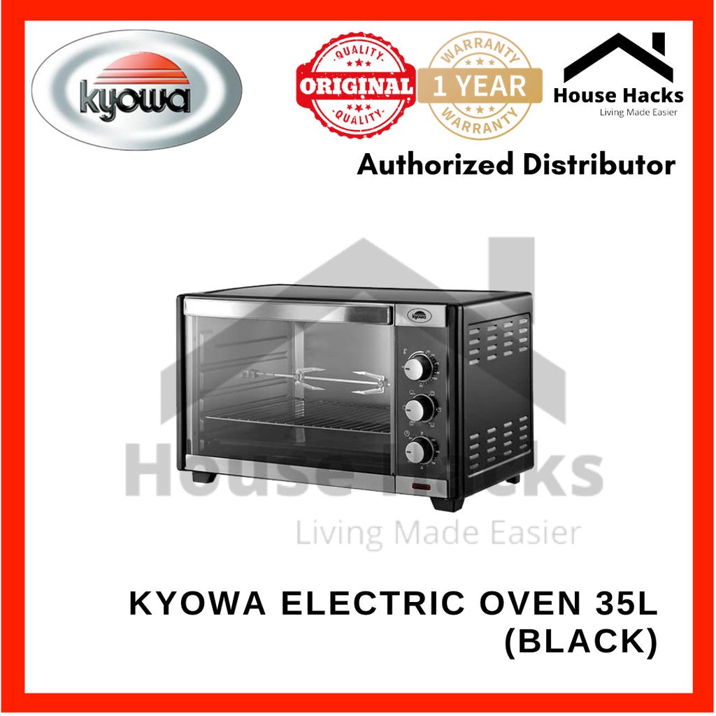 Kyowa Electric Oven 35L (Black) KW-3322