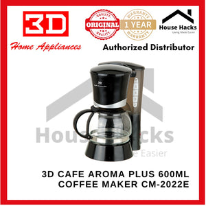 3D Cafe Aroma Plus 600ML Coffee Maker CM-2022E