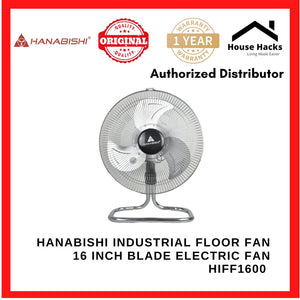 Hanabishi Industrial Floor Fan HIFF1600 16 inch blade Electric Fan