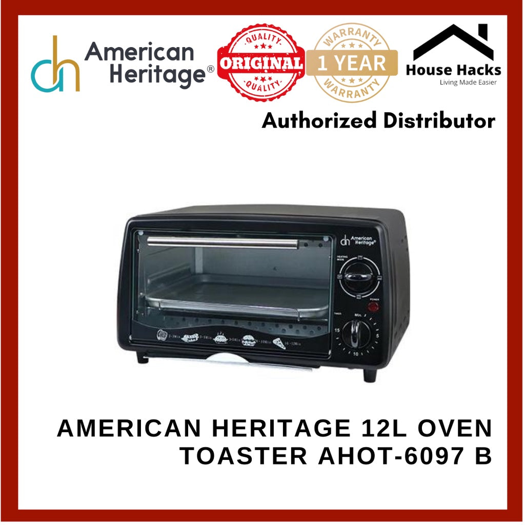 American Heritage 12L Oven Toaster AHOT-6097