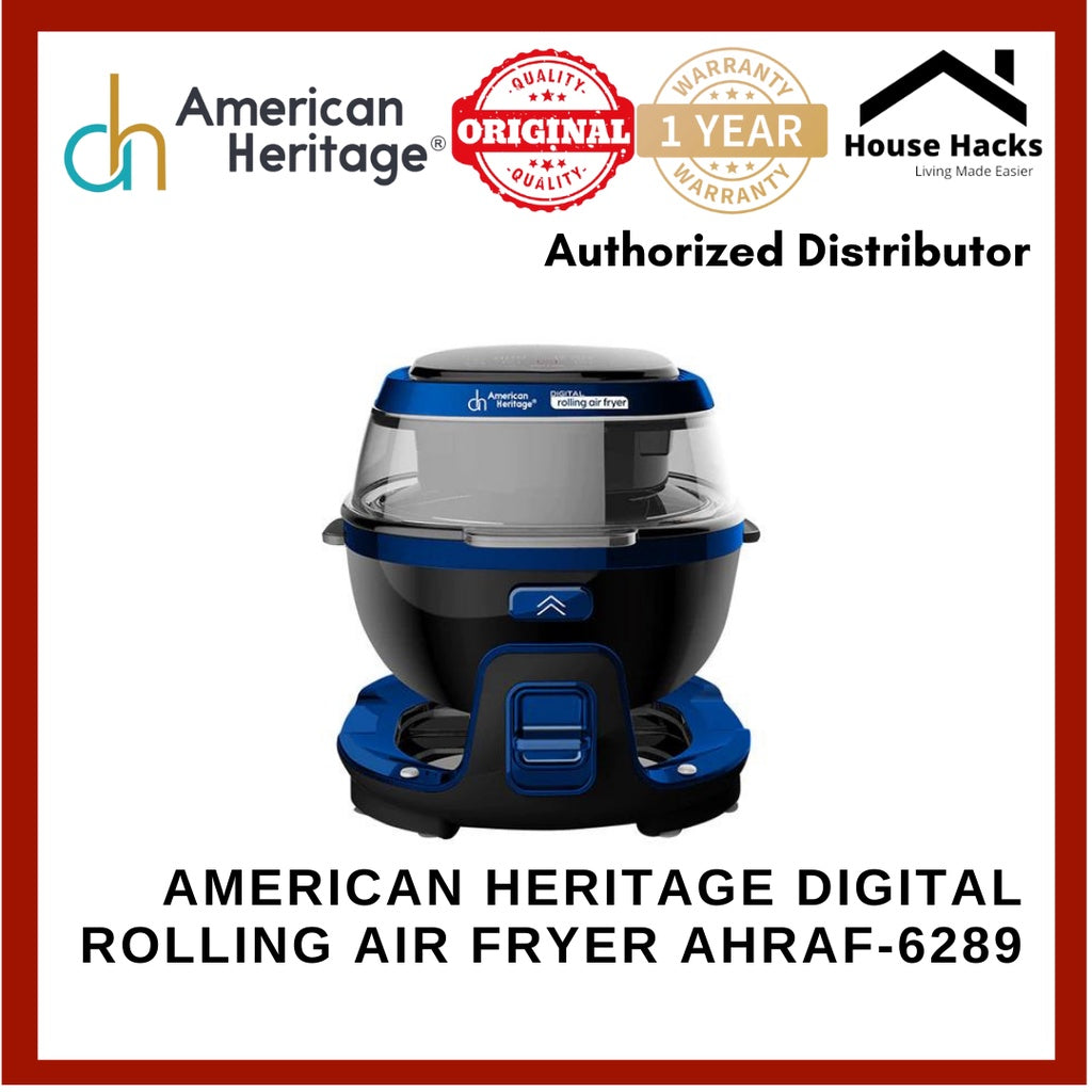 American Heritage Digital Rolling Air Fryer AHRAF-6289