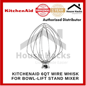KitchenAid 6Qt Wire Whisk for Bowl-lift Stand Mixer