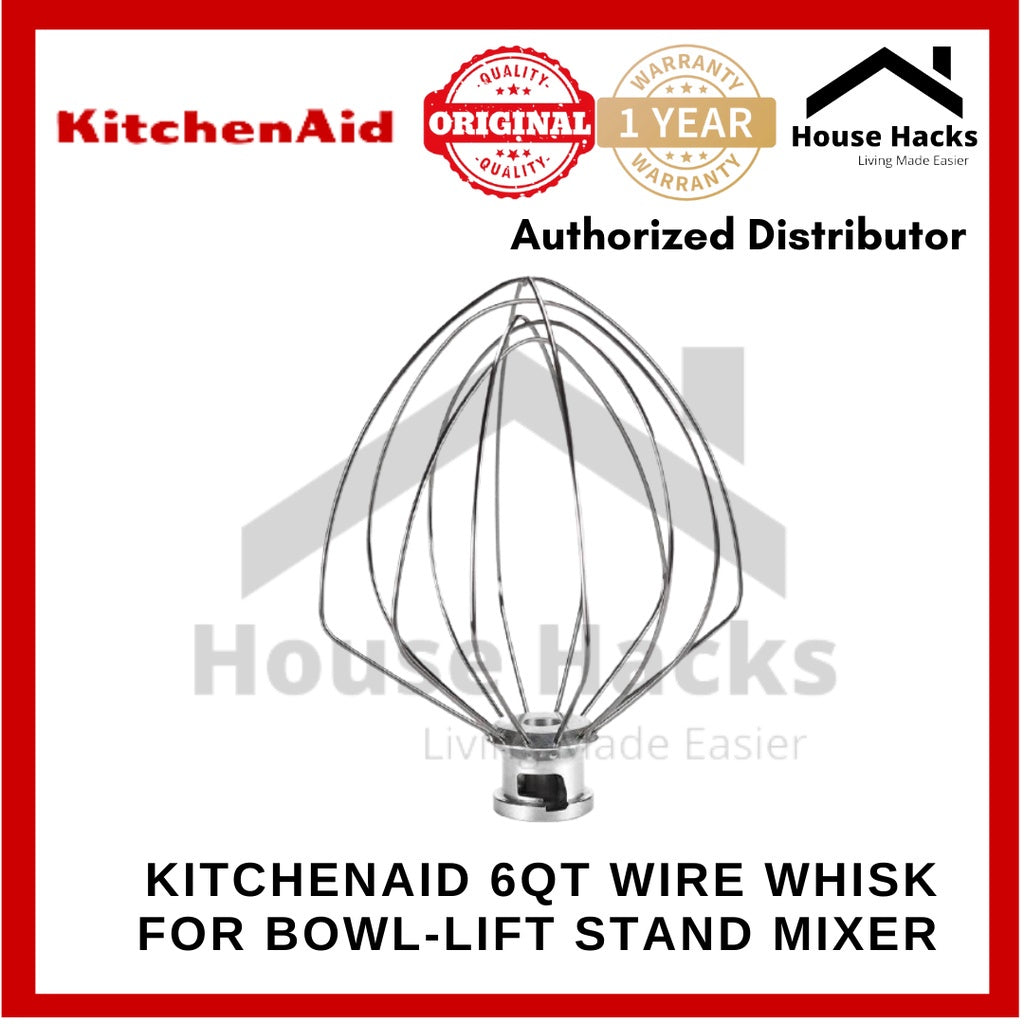 KitchenAid 6Qt Wire Whisk for Bowl-lift Stand Mixer