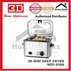 3D Mini Deep Fryer MDF-836B