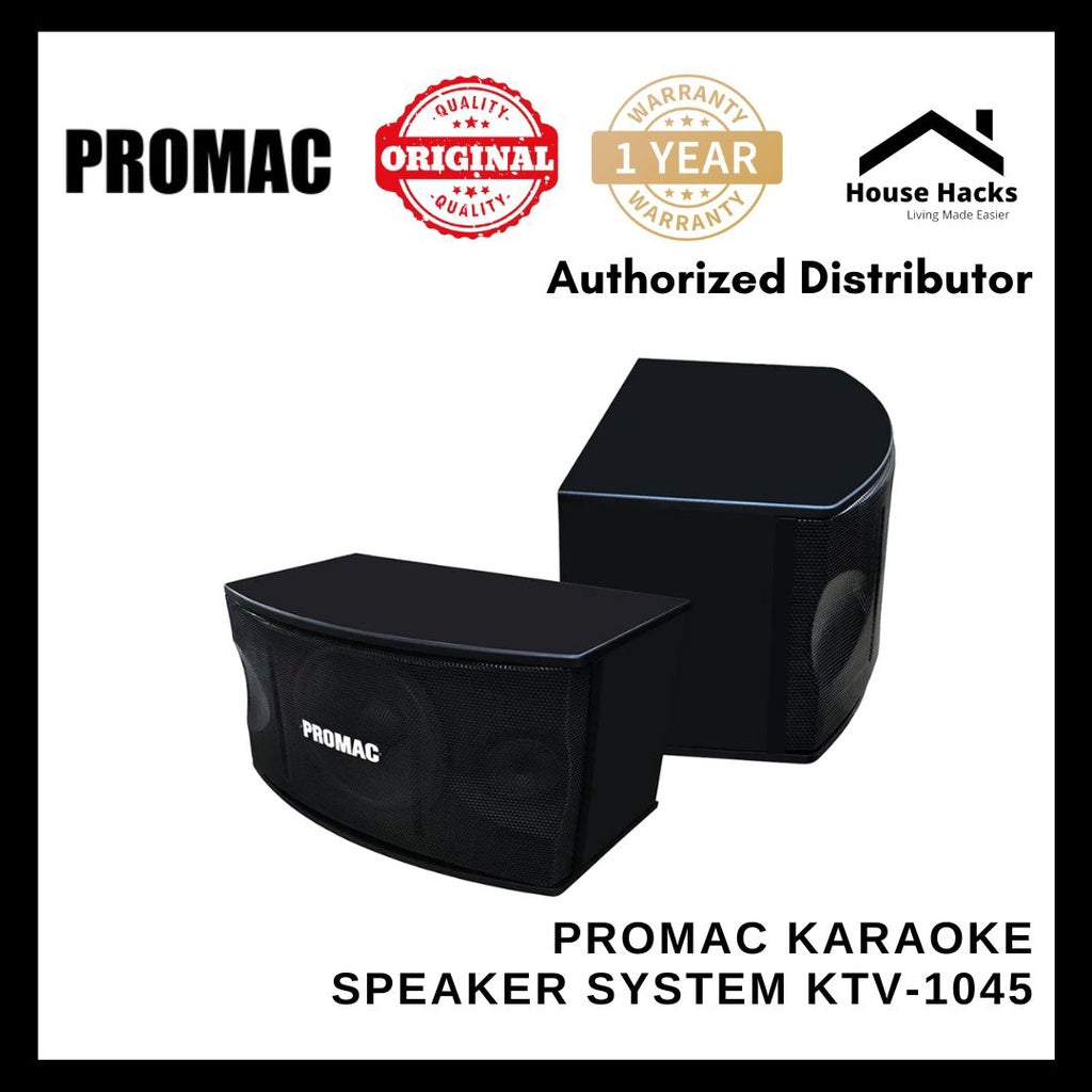 Promac Karaoke Speaker System KTV-1045