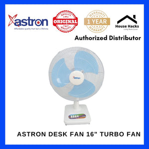 Astron Desk Fan 16" TURBO FAN