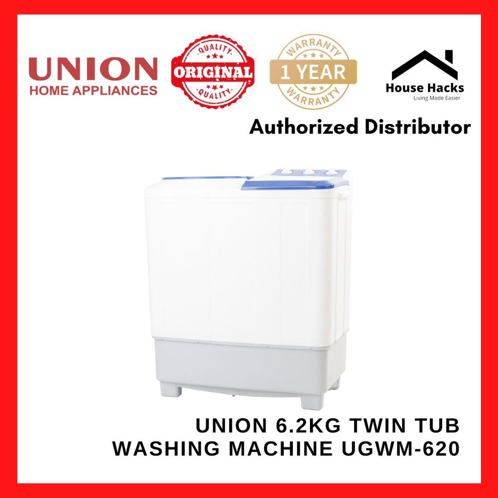 Union 6.2kg Twin Tub Washing Machine UGWM-620