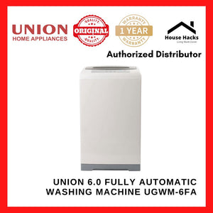 Union 6.0 Fully Automatic Washing Machine UGWM-6FA