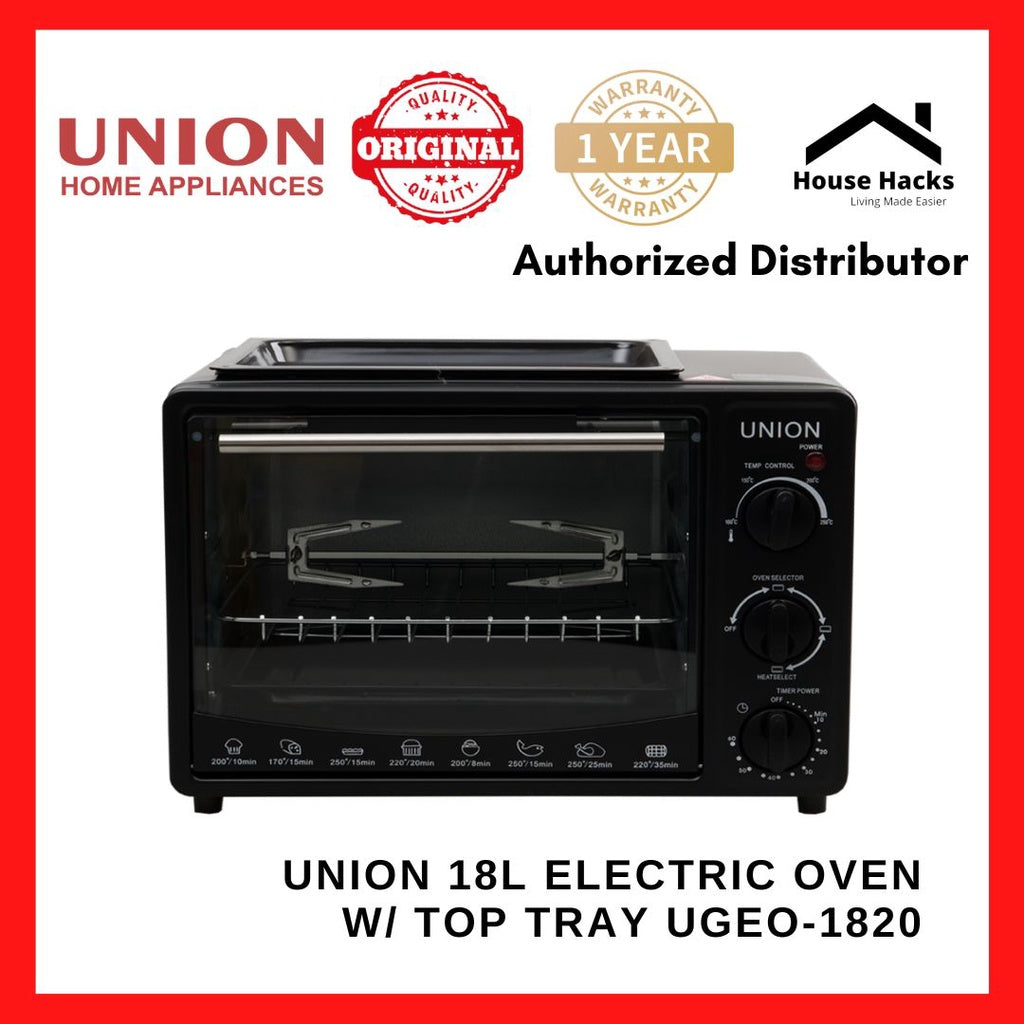 Union 18L Electric Oven w/ Top Tray UGEO-1820