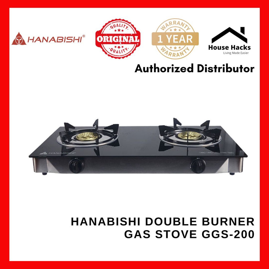 Hanabishi Double Burner Gas Stove GGS-200