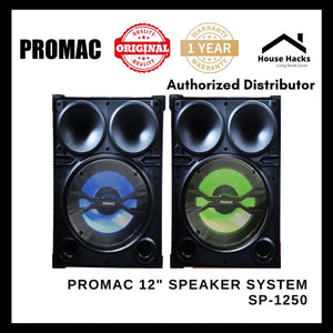 Promac 12" Speaker System SP-1250