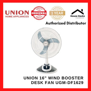 Union 16" Wind Booster Desk Fan UGM-DF1629