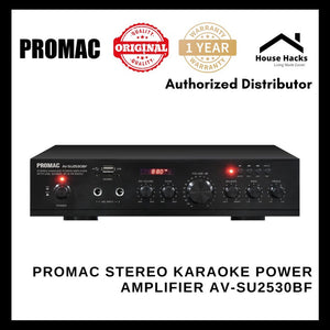 Promac Stereo karaoke Power Amplifier AV-SU2530BF