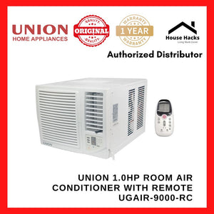 Union 1.0HP Room Air Conditioner with Remote UGAIR-9000-RC