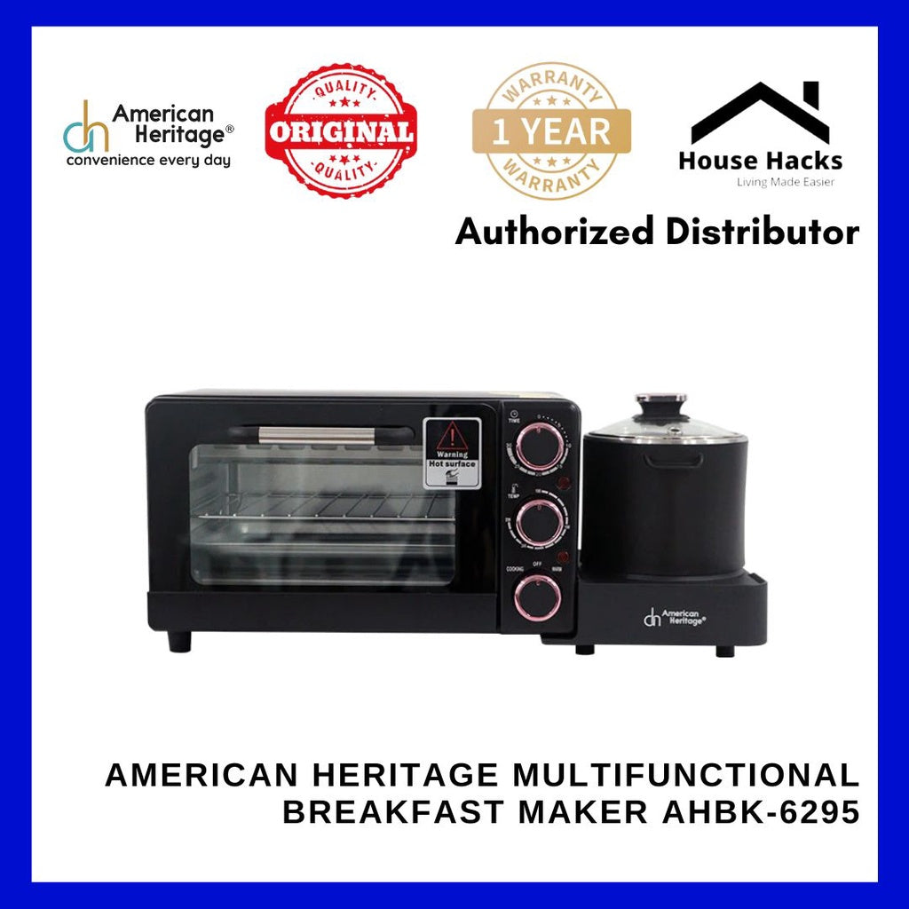 American Heritage Multifunctional Breakfast Maker AHBK-6295