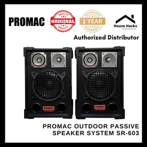 Promac Outdoor Passive Speaker System SR-603
