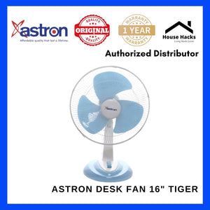 Astron Desk Fan 16" TIGER