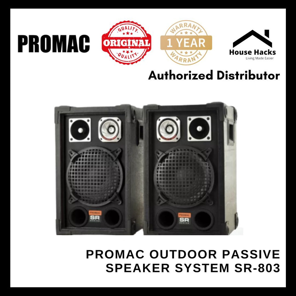 Promac Outdoor Passive Speaker System SR-803