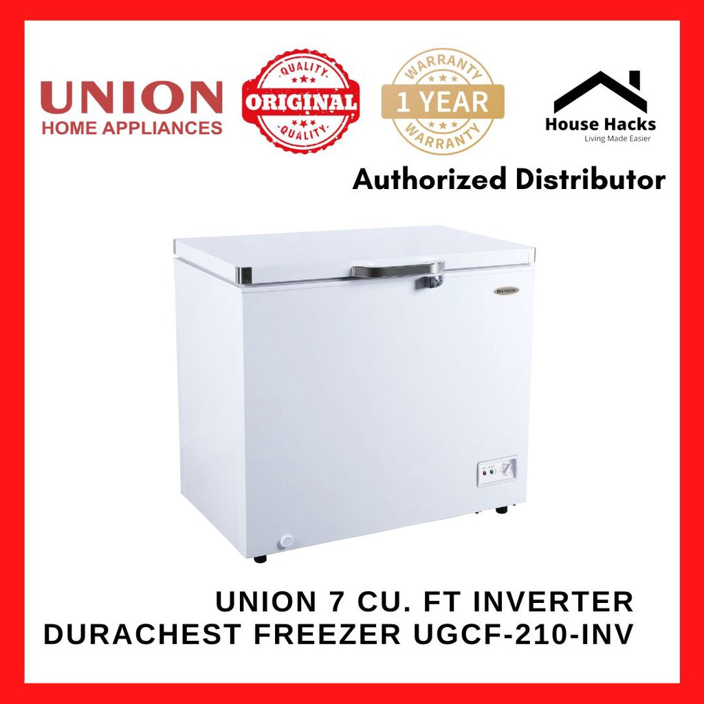 Union 7 Cu. Ft Inverter Durachest Freezer UGCF-210-INV
