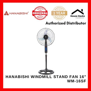 Hanabishi Windmill Stand Fan 16" WM-16SF