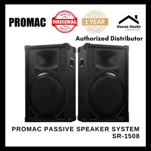 Promac Passive Speaker System SR-1508