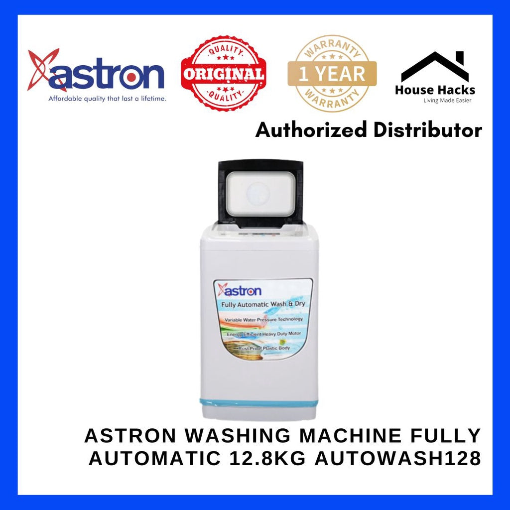 Astron Washing Machine Fully Automatic 12.8Kg AUTOWASH128