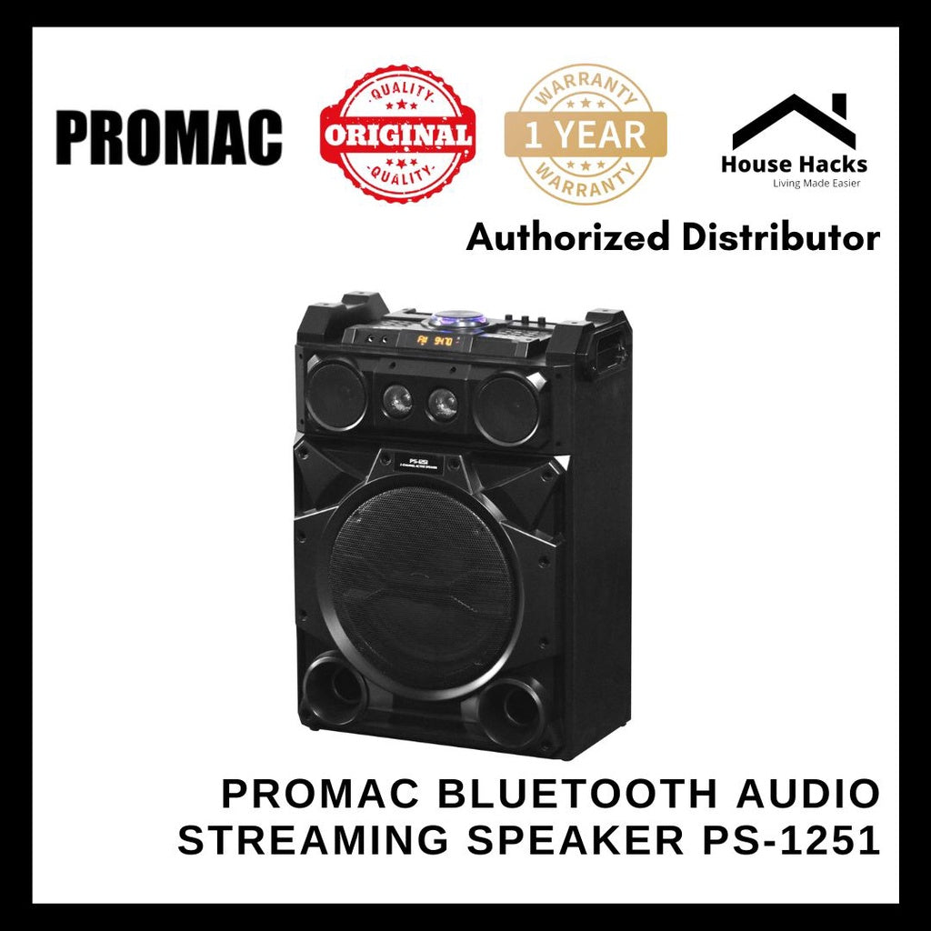 Promac Bluetooth Audio Streaming Speaker PS-1251