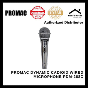 Promac Dynamic cadioid Wired Microphone PDM-268C