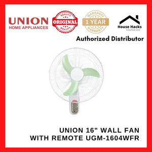 Union 16" Wall Fan with Remote UGM-1604WFR