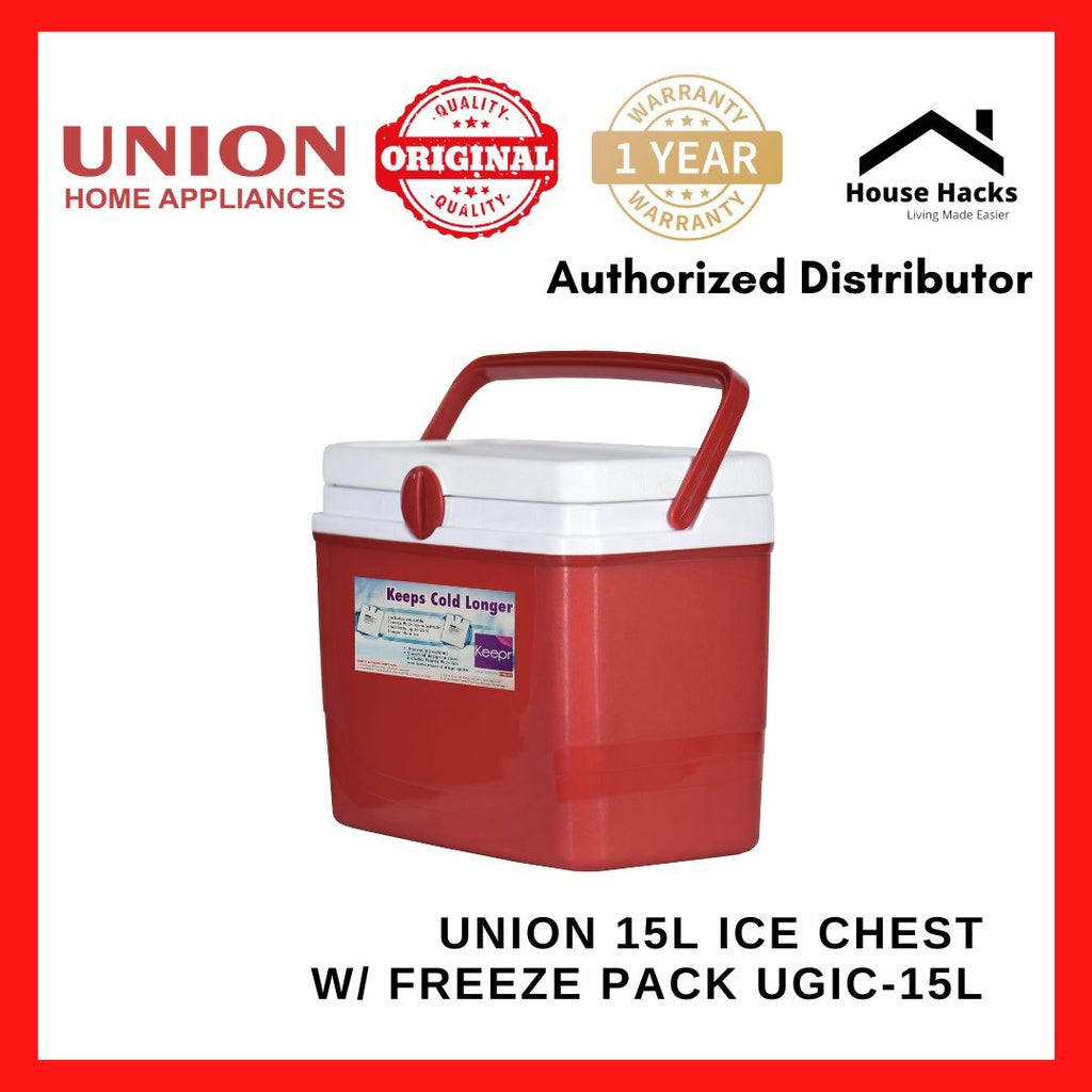Union 15L Ice Chest w/ Freeze Pack UGIC-15L