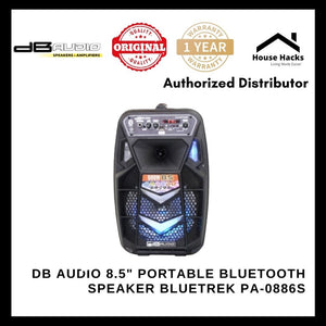 DB Audio 8.5" BLUETREK PA-0886S