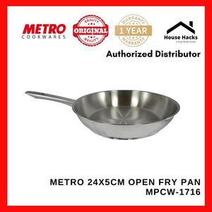 Metro 24X5Cm Open Fry Pan MPCW-1716