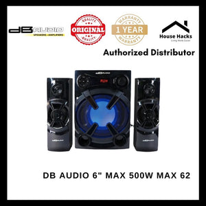 DB Audio 6" Max 500W MAX 62