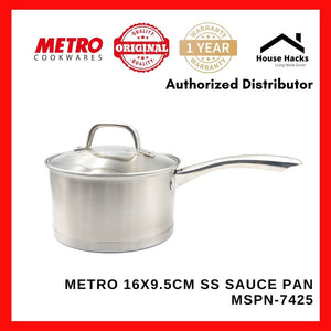 Metro 16X9.5CM SS Sauce Pan MSPN-7425