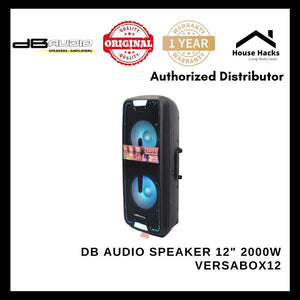 DB Audio Speaker 12" 2000W VERSABOX12