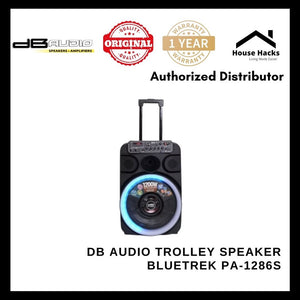 DB Audio Trolley Speaker BLUETREK PA-1286 S