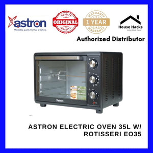 Astron Electric Oven 35L w/ Rotisseri EO35